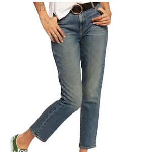 Current/Elliot The Boyfriend Loved Size 28 Jeans Medium Wash Straight Leg Ankle